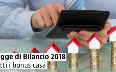 Finanziaria 2018: le detrazioni per la casa