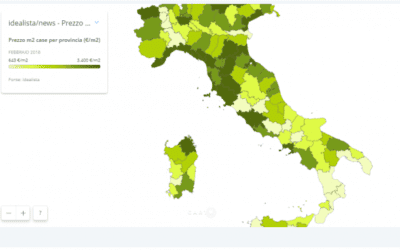 La mappa dei prezzi delle case: quanto ti costa un’abitazione nelle varie province italiane